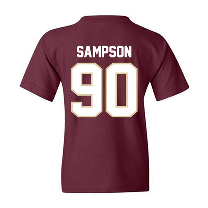 Boston College - NCAA Football : KJ Sampson - Classic Shersey Youth T-Shirt-1