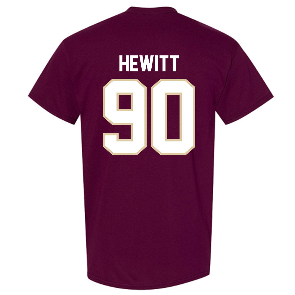 Boston College - NCAA Football : Jon Hewitt - Classic Shersey T-Shirt-1