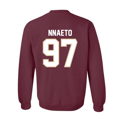 Boston College - NCAA Football : Chuck Nnaeto - Classic Shersey Crewneck Sweatshirt-1