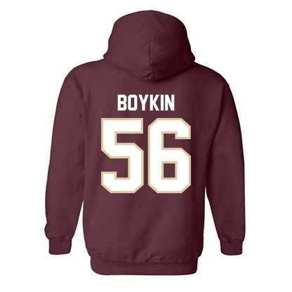 Boston College - NCAA Football : ELla Boykin - Classic Shersey Hooded Sweatshirt-1