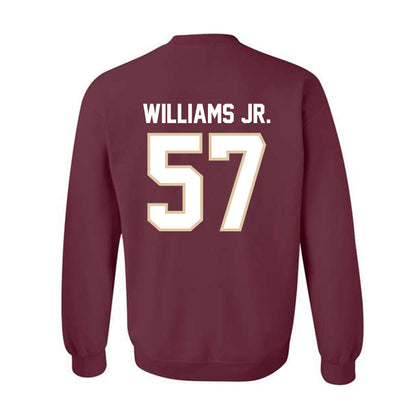 Boston College - NCAA Football : Denzil Williams Jr. - Classic Shersey Crewneck Sweatshirt-1