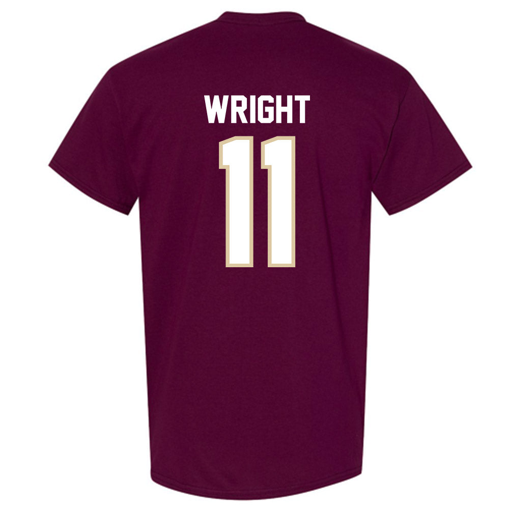 Boston College - NCAA Football : Landon Wright - Classic Shersey T-Shirt-1