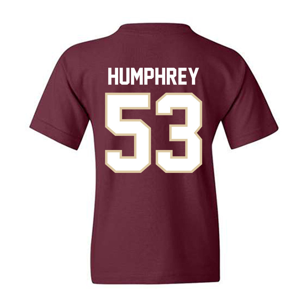 Boston College - NCAA Football : Tre Humphrey - Classic Shersey Youth T-Shirt-1