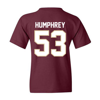 Boston College - NCAA Football : Tre Humphrey - Classic Shersey Youth T-Shirt-1