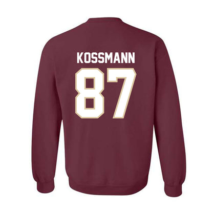 Boston College - NCAA Football : Cameron Kossmann - Classic Shersey Crewneck Sweatshirt-1