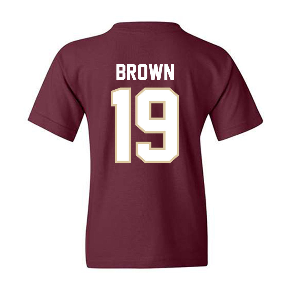 Boston College - NCAA Football : Kelvin Brown - Classic Shersey Youth T-Shirt-1
