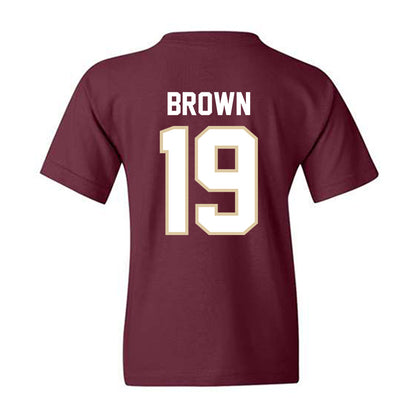 Boston College - NCAA Football : Kelvin Brown - Classic Shersey Youth T-Shirt-1