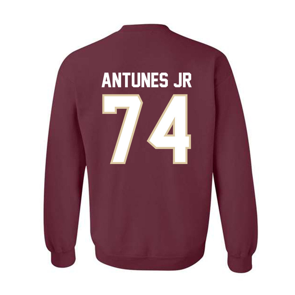 Boston College - NCAA Football : Marcelino Antunes Jr - Classic Shersey Crewneck Sweatshirt-1