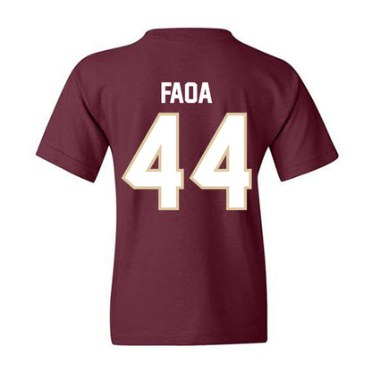 Boston College - NCAA Football : Palaie Faoa - Classic Shersey Youth T-Shirt-1