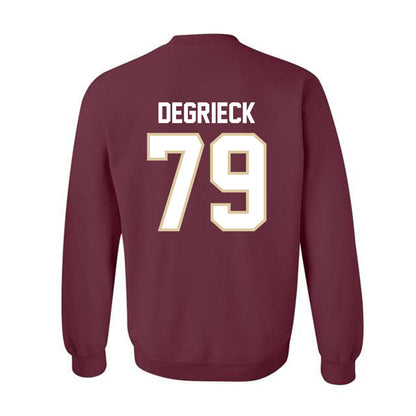 Boston College - NCAA Football : Alex Degrieck - Classic Shersey Crewneck Sweatshirt-1