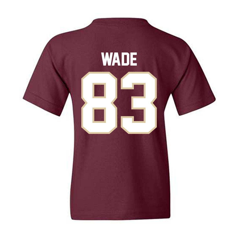 Boston College - NCAA Football : Jackson Wade - Classic Shersey Youth T-Shirt-1