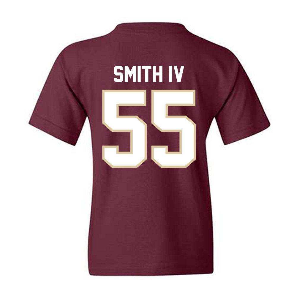 Boston College - NCAA Football : Robert Smith IV - Classic Shersey Youth T-Shirt-1