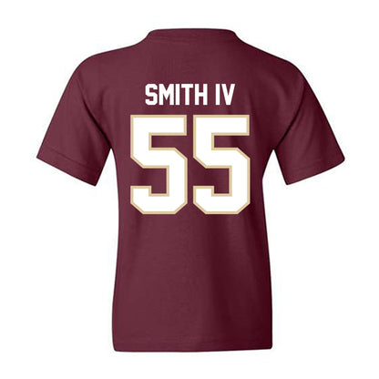 Boston College - NCAA Football : Robert Smith IV - Classic Shersey Youth T-Shirt-1