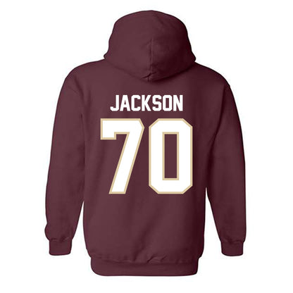 Boston College - NCAA Football : Reggie Jackson - Classic Shersey Hooded Sweatshirt-1