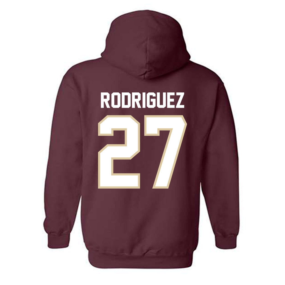Boston College - NCAA Football : Jordan Rodriguez - Classic Shersey Hooded Sweatshirt-1
