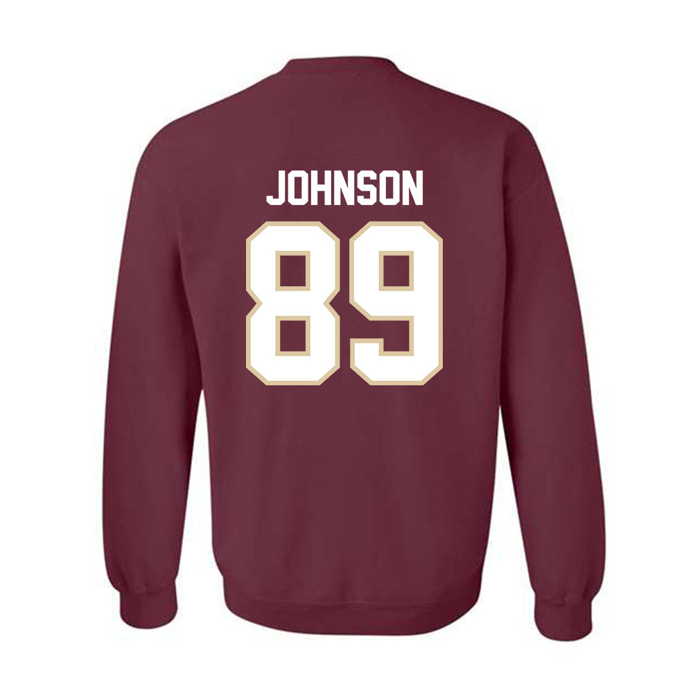 Boston College - NCAA Football : DJ Johnson - Classic Shersey Crewneck Sweatshirt-1