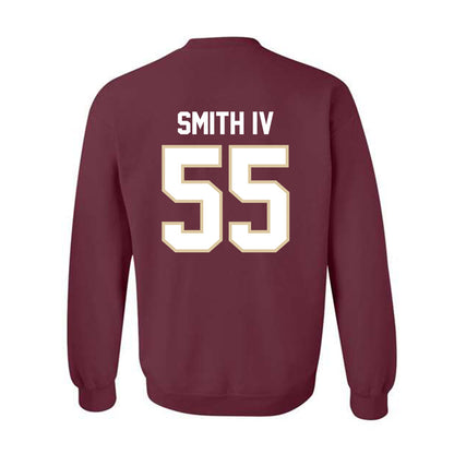 Boston College - NCAA Football : Robert Smith IV - Classic Shersey Crewneck Sweatshirt-1