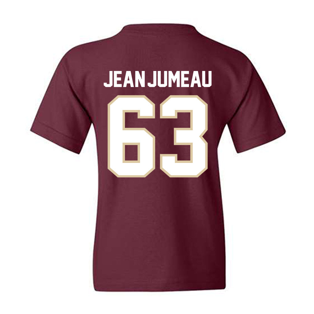 Boston College - NCAA Football : Veguer Jean-Jumeau - Classic Shersey Youth T-Shirt-1