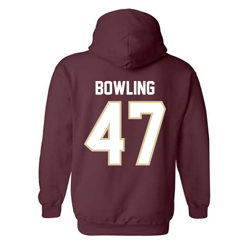 Boston College - NCAA Football : Caden Bowling - Hooded Sweatshirt