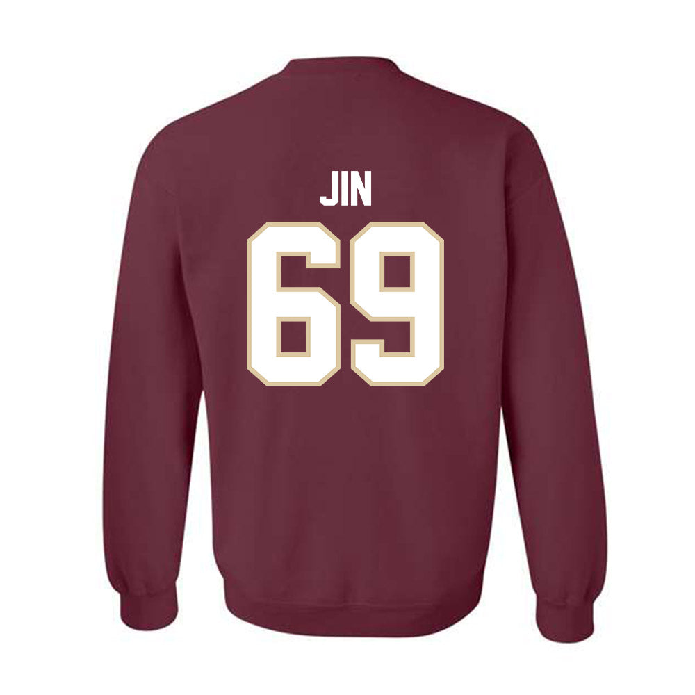 Boston College - NCAA Football : Marek Jin - Classic Shersey Crewneck Sweatshirt-1