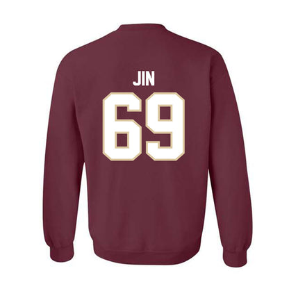 Boston College - NCAA Football : Marek Jin - Classic Shersey Crewneck Sweatshirt-1