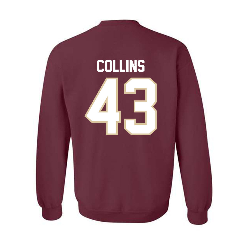Boston College - NCAA Football : Griffin Collins - Classic Shersey Crewneck Sweatshirt-1