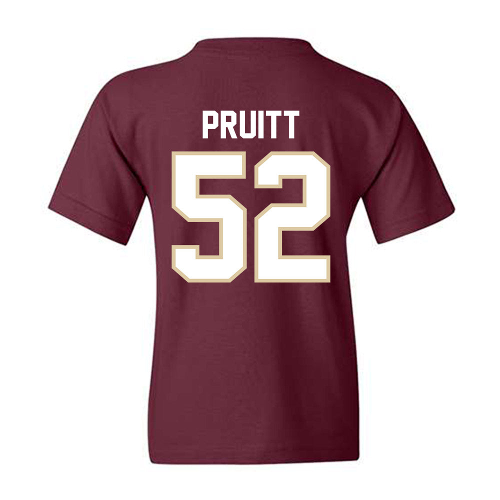 Boston College - NCAA Football : Judah Pruitt - Classic Shersey Youth T-Shirt-1