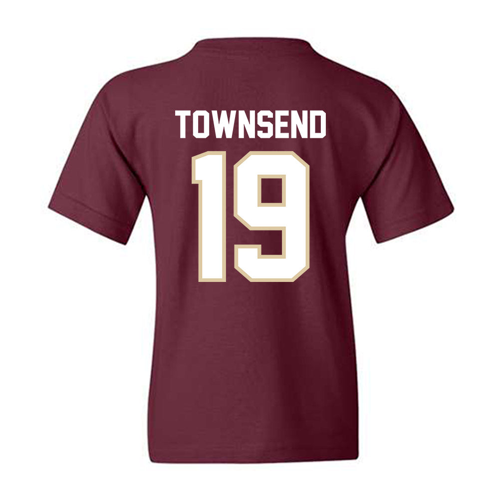 Boston College - NCAA Football : Marcelous Townsend - Classic Shersey Youth T-Shirt-1