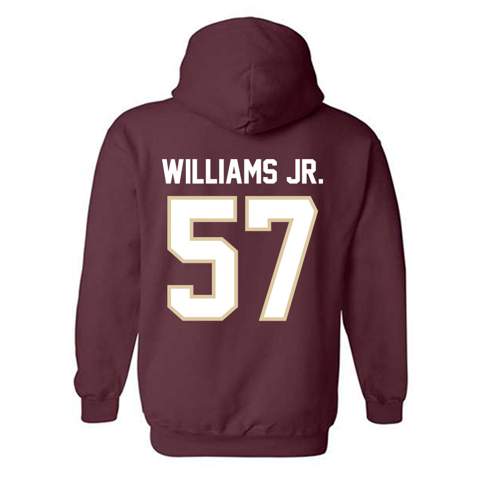 Boston College - NCAA Football : Denzil Williams Jr. - Classic Shersey Hooded Sweatshirt-1