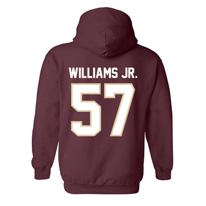 Boston College - NCAA Football : Denzil Williams Jr. - Classic Shersey Hooded Sweatshirt-1