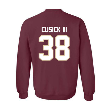 Boston College - NCAA Football : Tommy Cusick III - Classic Shersey Crewneck Sweatshirt-1