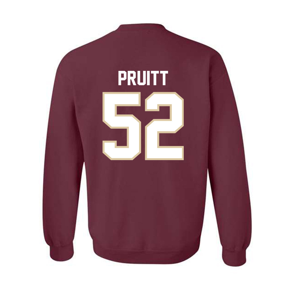 Boston College - NCAA Football : Judah Pruitt - Classic Shersey Crewneck Sweatshirt-1