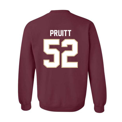 Boston College - NCAA Football : Judah Pruitt - Classic Shersey Crewneck Sweatshirt-1