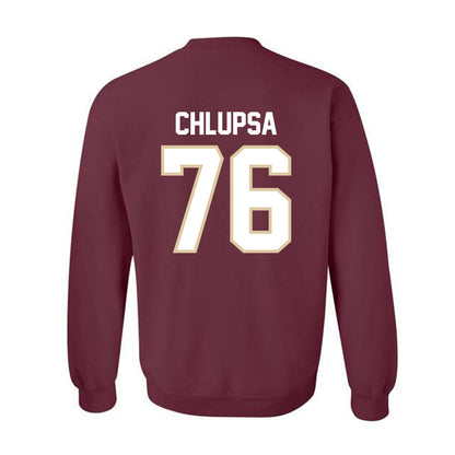 Boston College - NCAA Football : Tanner Chlupsa - Classic Shersey Crewneck Sweatshirt-1