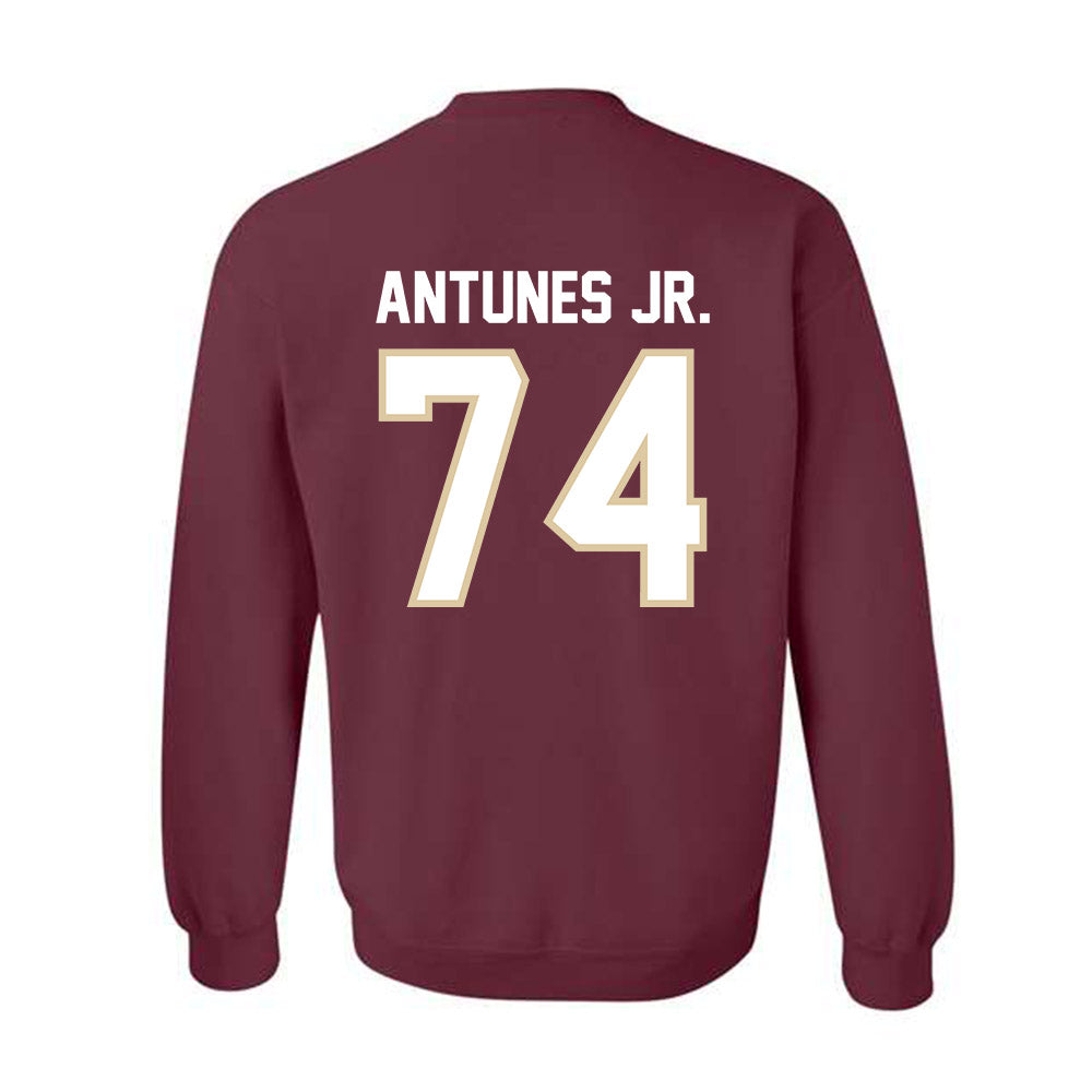 Boston College - NCAA Football : Marcelino Antunes Jr. - Classic Shersey Crewneck Sweatshirt-1