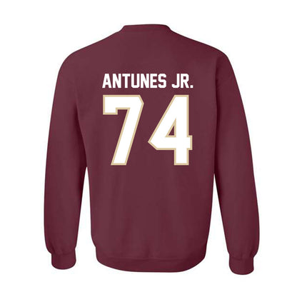 Boston College - NCAA Football : Marcelino Antunes Jr. - Classic Shersey Crewneck Sweatshirt-1