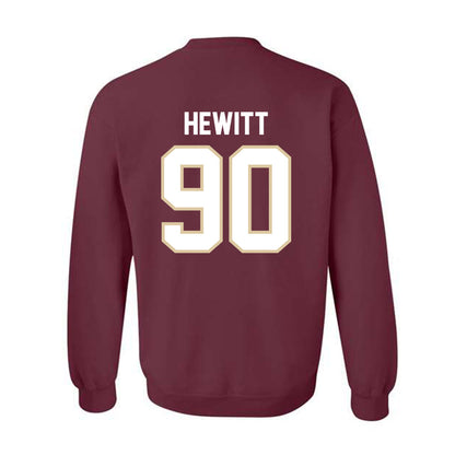 Boston College - NCAA Football : Jon Hewitt - Classic Shersey Crewneck Sweatshirt-1