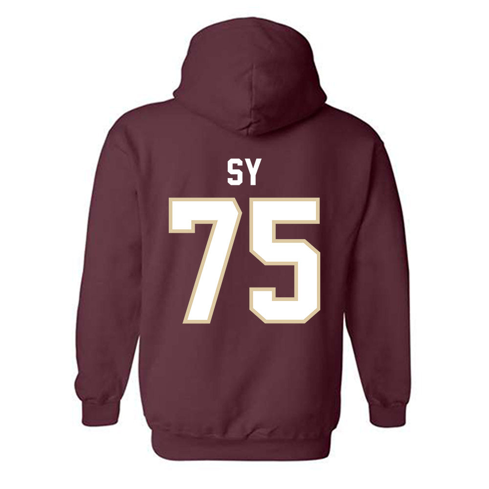 Boston College - NCAA Football : Pape Abdoulaye Sy - Classic Shersey Hooded Sweatshirt-1