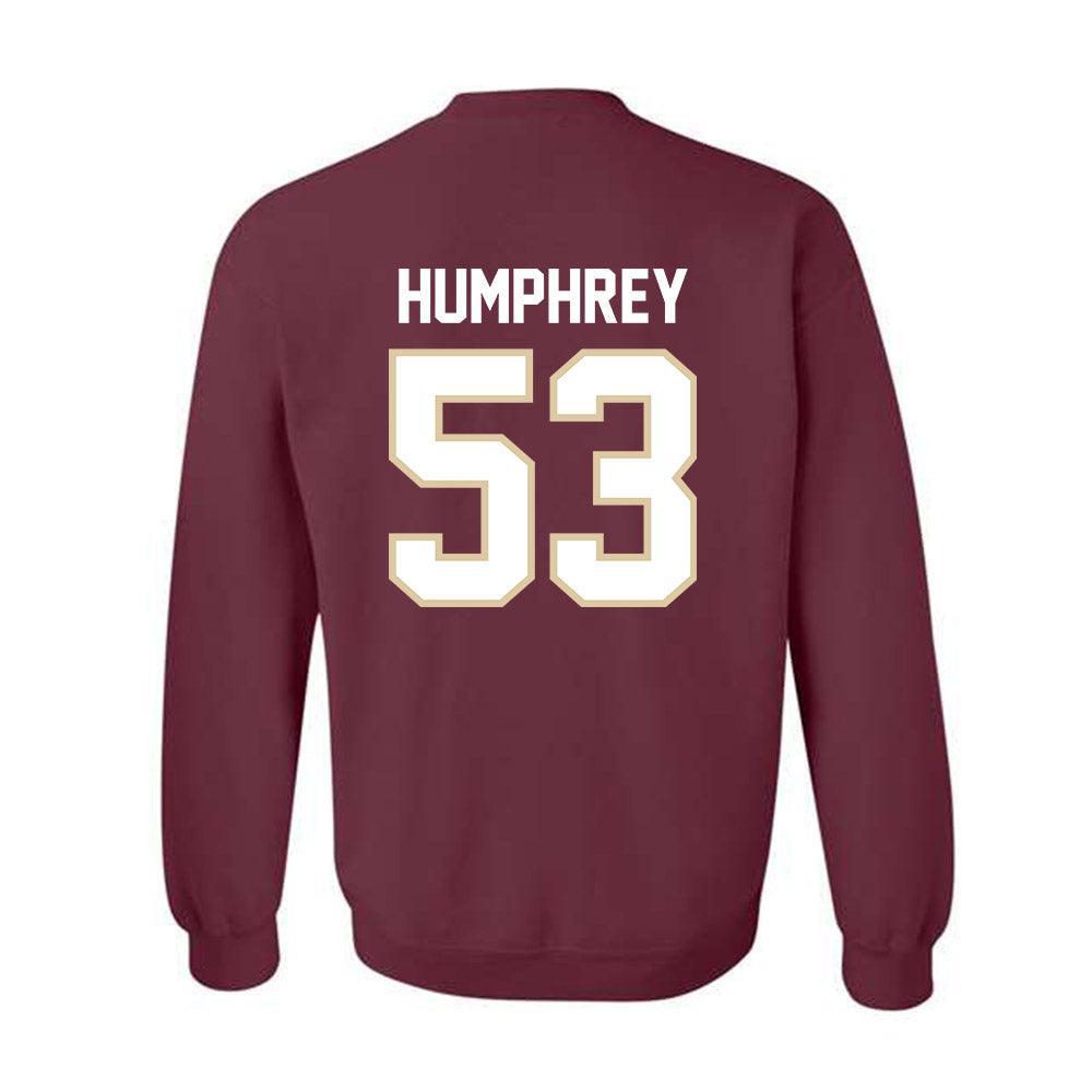Boston College - NCAA Football : Tre Humphrey - Classic Shersey Crewneck Sweatshirt-1