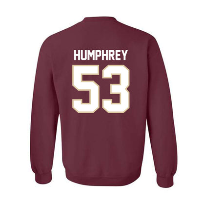 Boston College - NCAA Football : Tre Humphrey - Classic Shersey Crewneck Sweatshirt-1