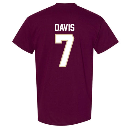 Boston College - NCAA Football : Carter Davis - Classic Shersey T-Shirt-1