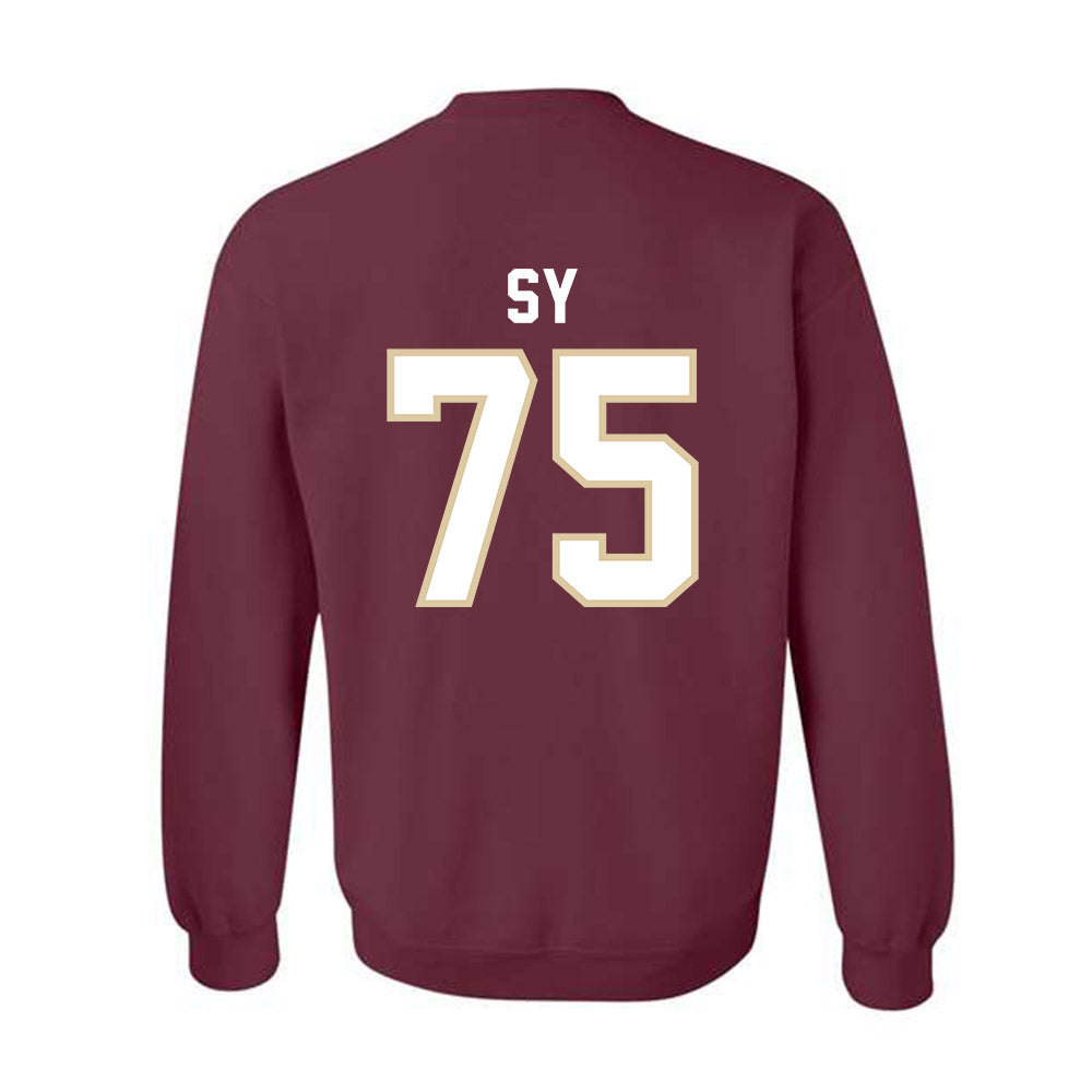 Boston College - NCAA Football : Pape Abdoulaye Sy - Classic Shersey Crewneck Sweatshirt-1