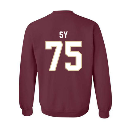 Boston College - NCAA Football : Pape Abdoulaye Sy - Classic Shersey Crewneck Sweatshirt-1