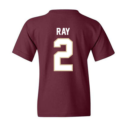 Boston College - NCAA Football : Nolan Ray - Classic Shersey Youth T-Shirt-1