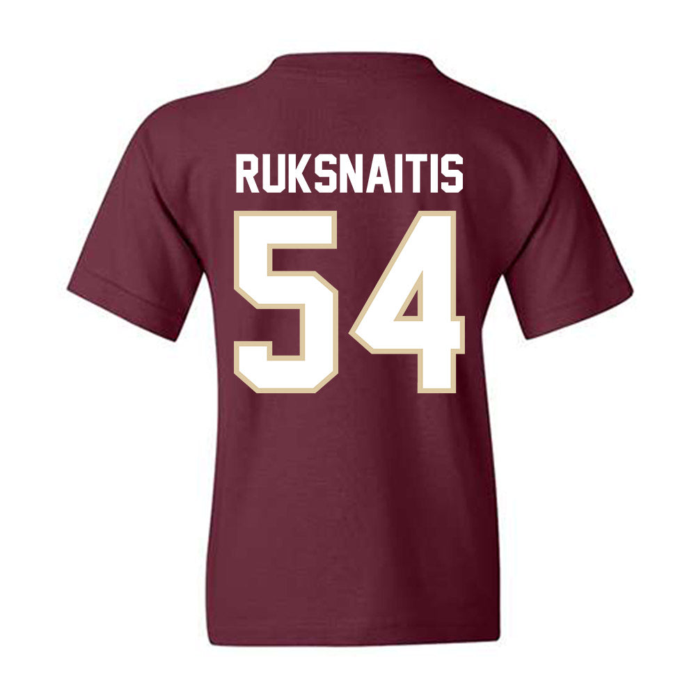 Boston College - NCAA Football : Dean Ruksnaitis - Classic Shersey Youth T-Shirt-1