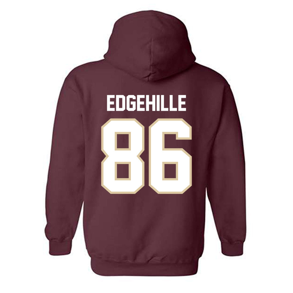 Boston College - NCAA Football : Danny Edgehille - Classic Shersey Hooded Sweatshirt-1