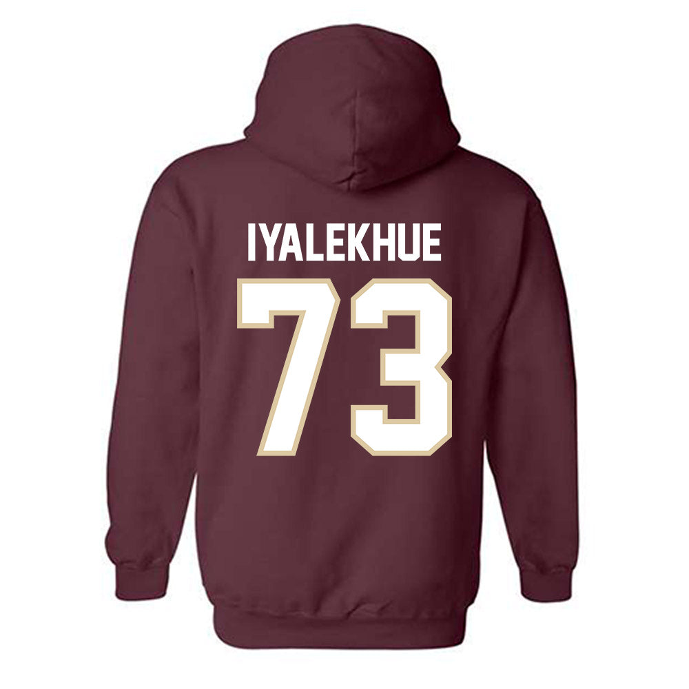 Boston College - NCAA Football : Lawrence Iyalekhue - Classic Shersey Hooded Sweatshirt-1