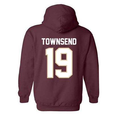 Boston College - NCAA Football : Marcelous Townsend - Classic Shersey Hooded Sweatshirt-1