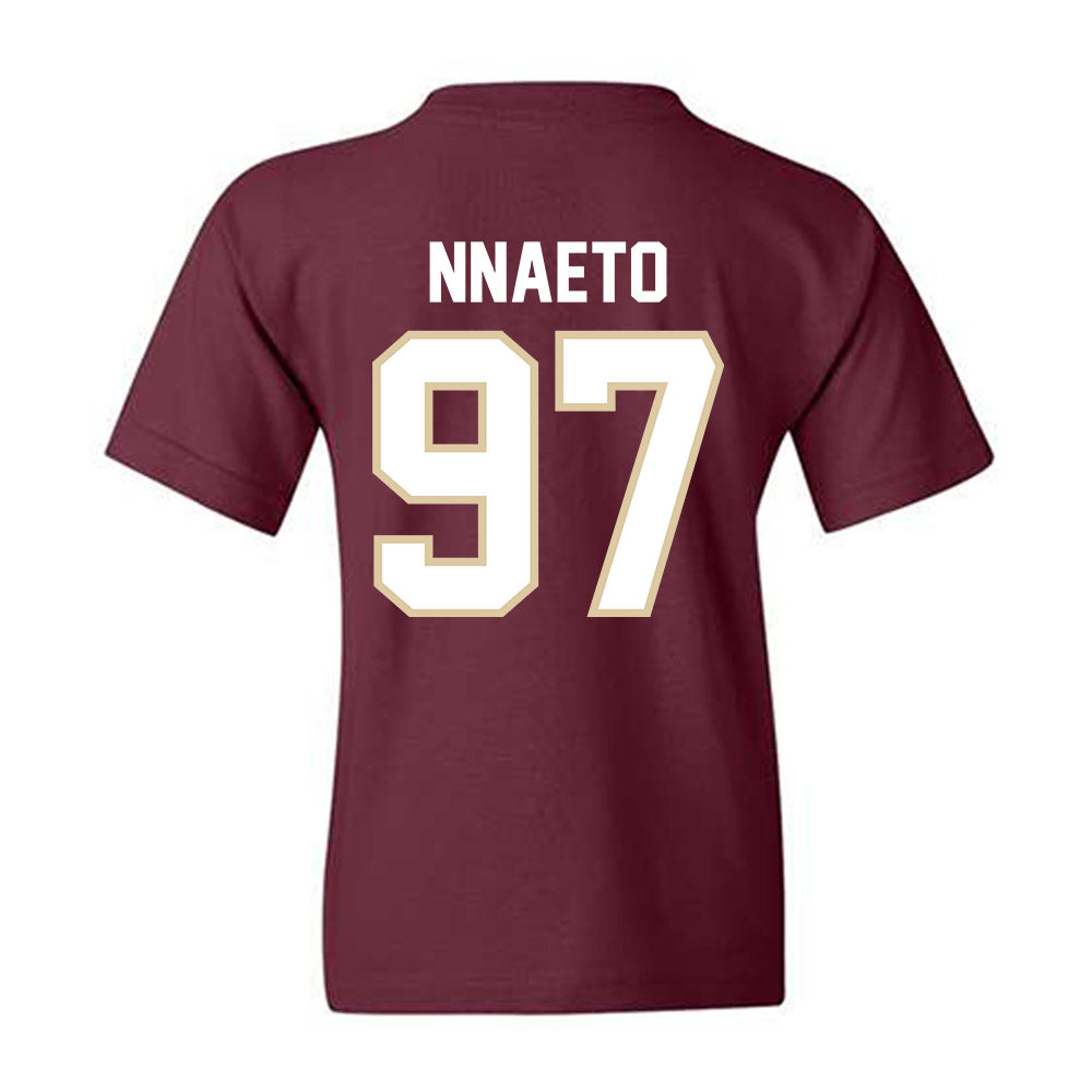 Boston College - NCAA Football : Chuck Nnaeto - Classic Shersey Youth T-Shirt-1