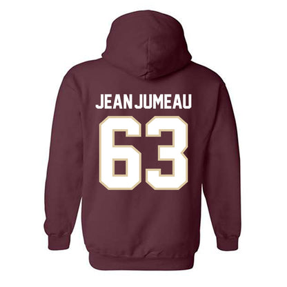 Boston College - NCAA Football : Veguer Jean-Jumeau - Classic Shersey Hooded Sweatshirt-1